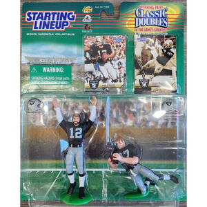 NWB Starting Lineup Classic Doubles Ken Stabler Dave Casper 1999 Raiders